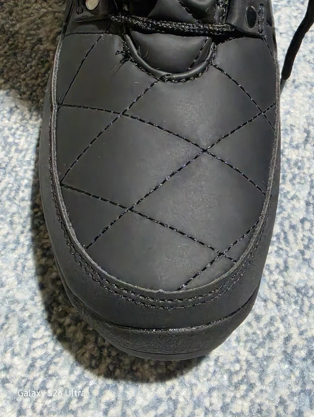 ARTIC SHIELD Women’s Black Winter Snow Boots with Faux Fur Collar Size 9